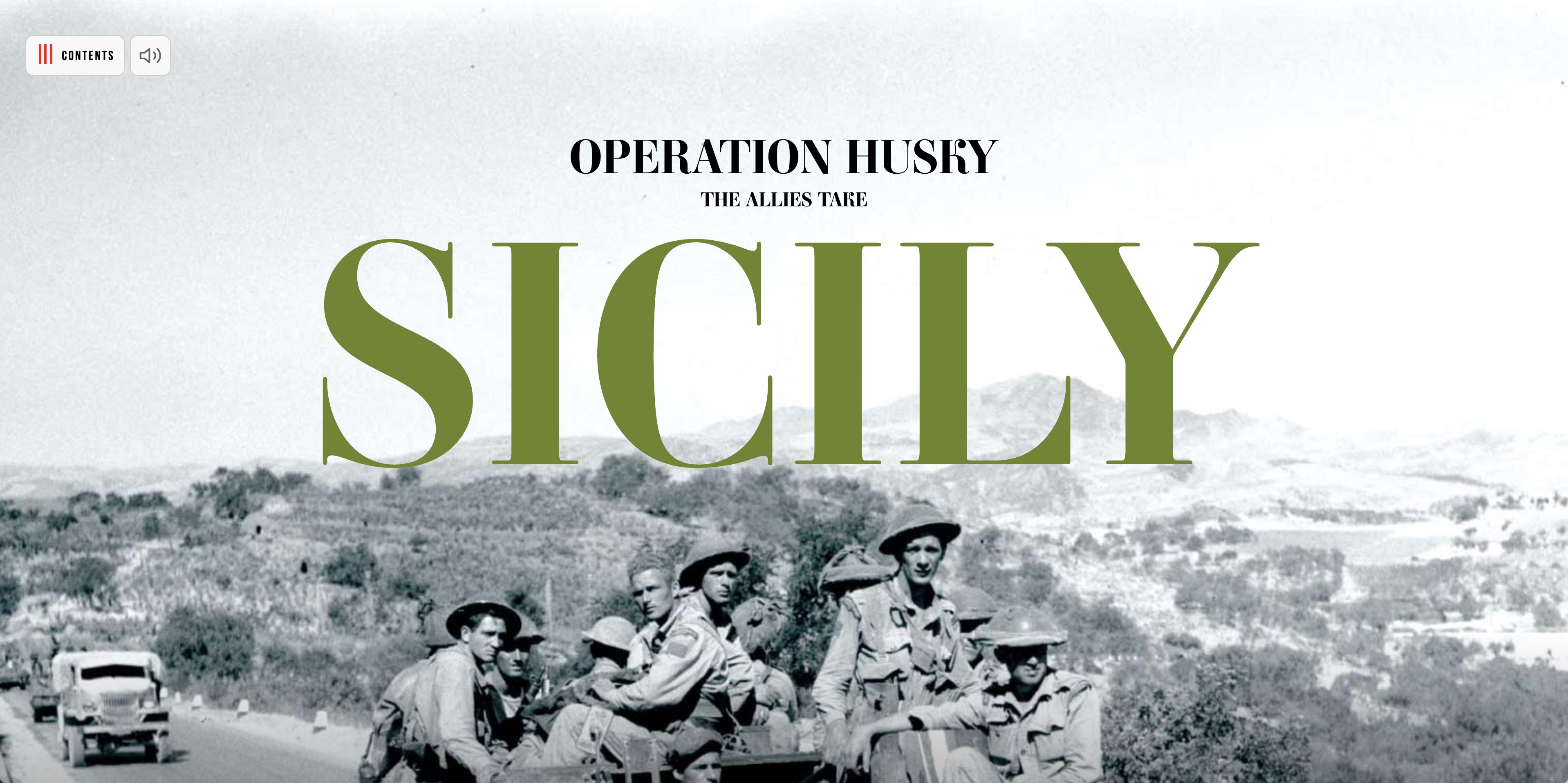 Operation Husky — Sicily